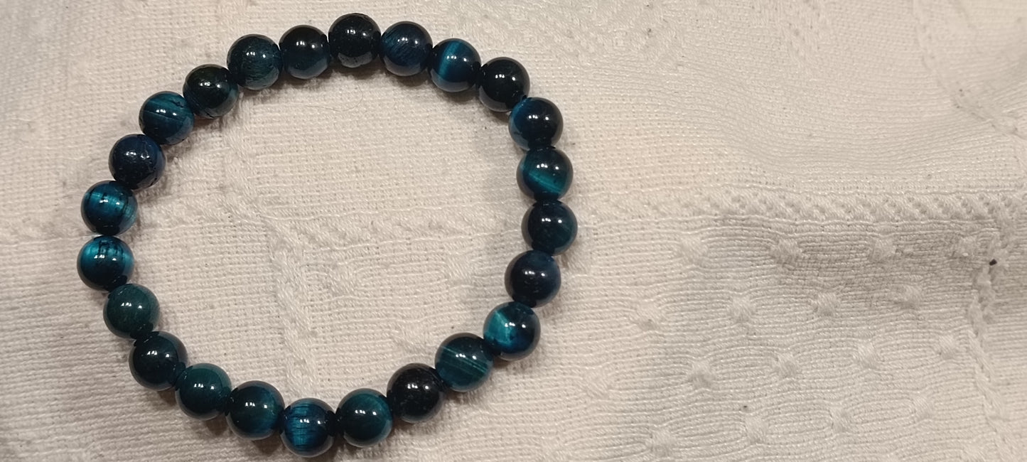 Pulsera Ágata Azul