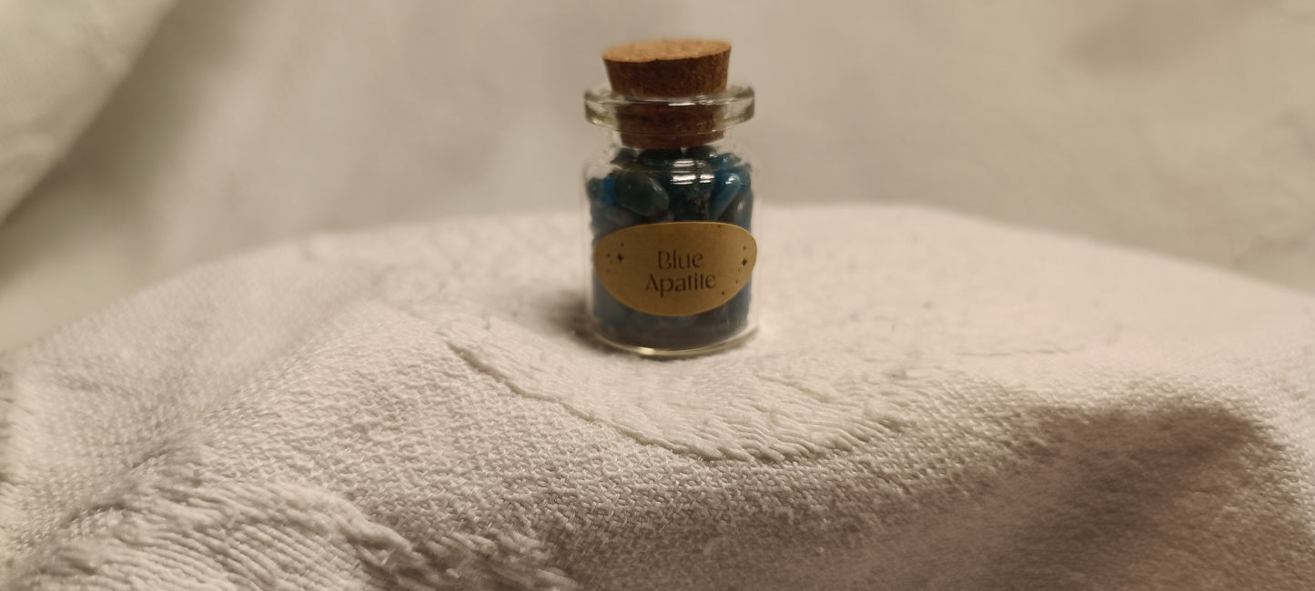 Tarro Apatita Azul