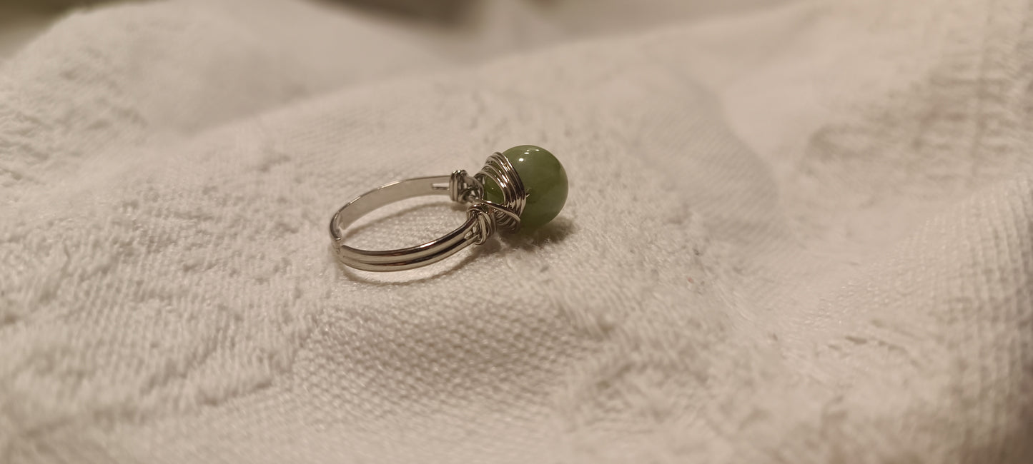 Anillo Aventurina Verde