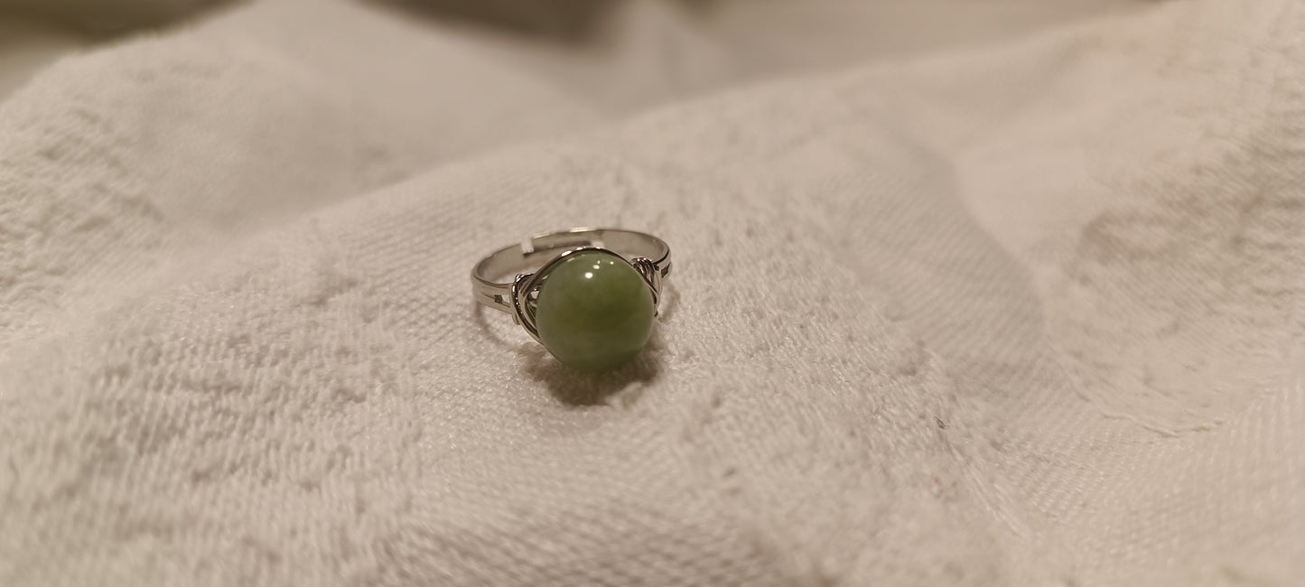 Anillo Aventurina Verde