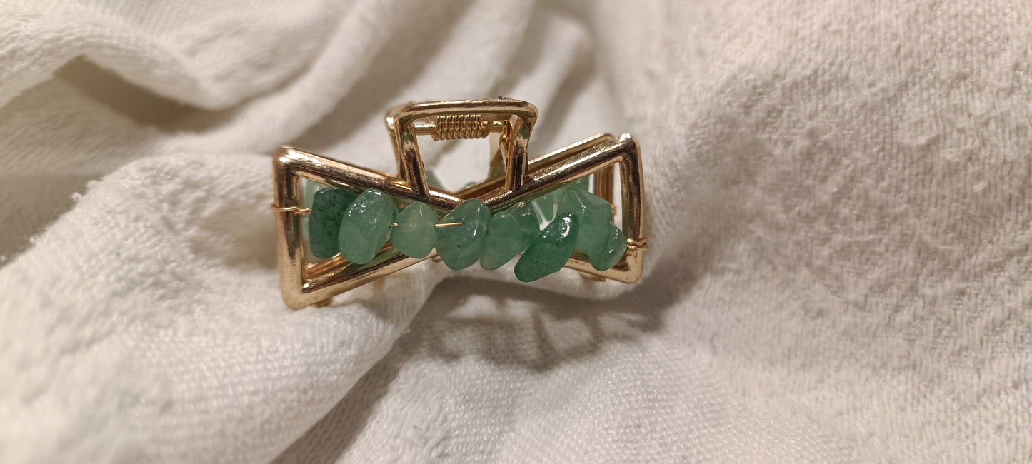 Pinza Aventurina Verde