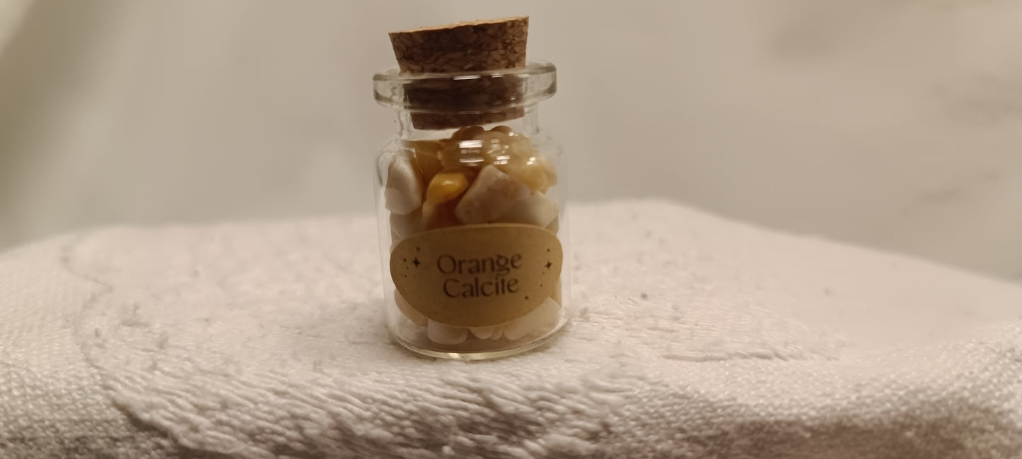 Tarro Calcita naranja