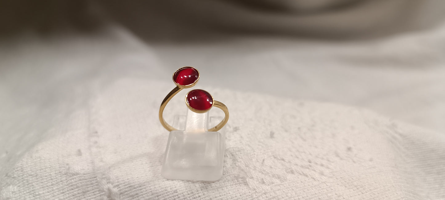 Anillo Cristal Jaspe