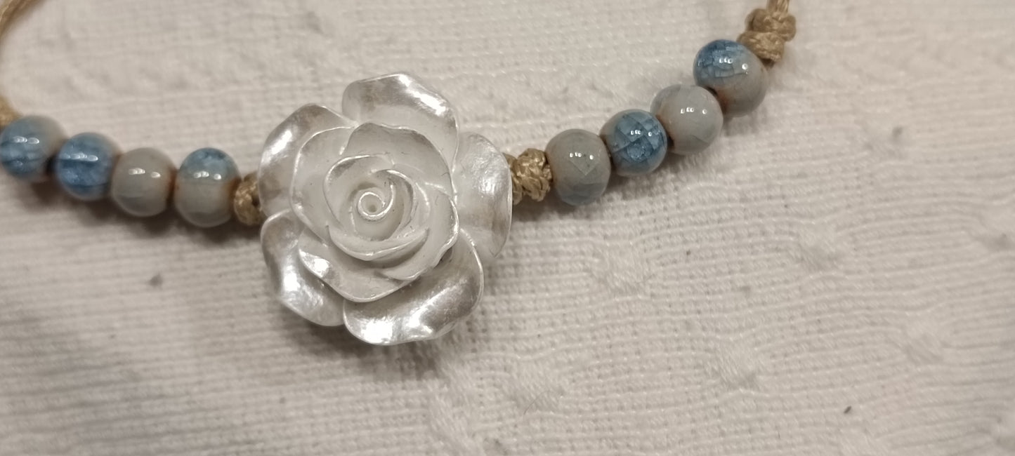 Pulsera Blue Rose