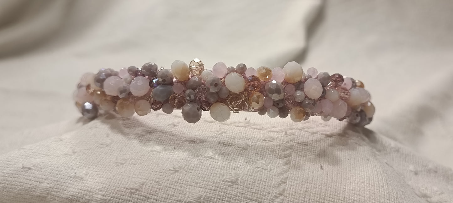 Diadema Joya Mini Rosa