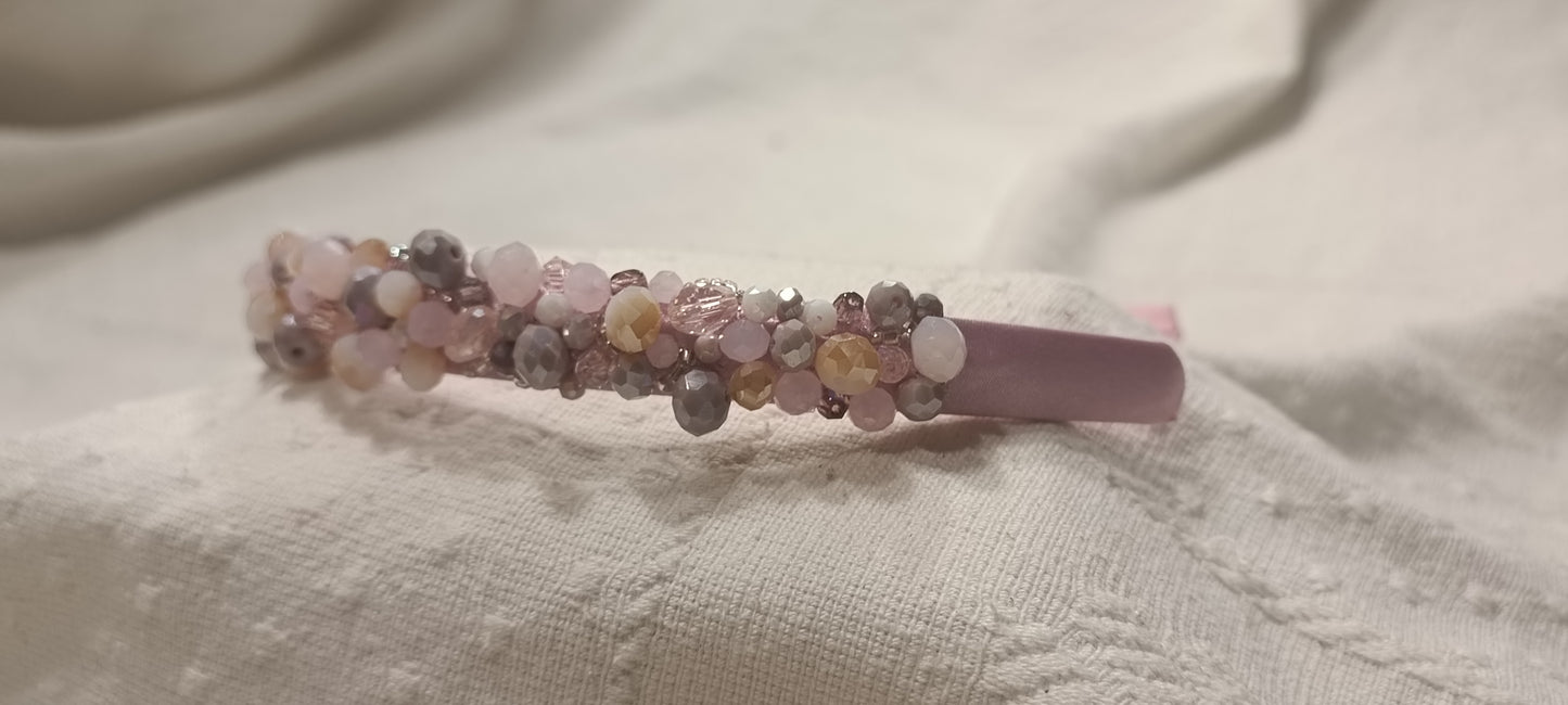 Diadema Joya Mini Rosa