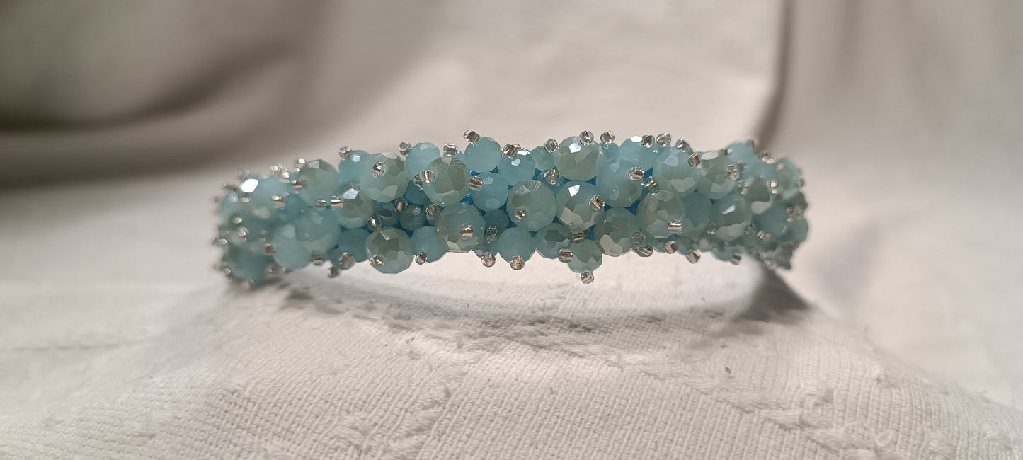 Diadema Joya Mini Turquesa