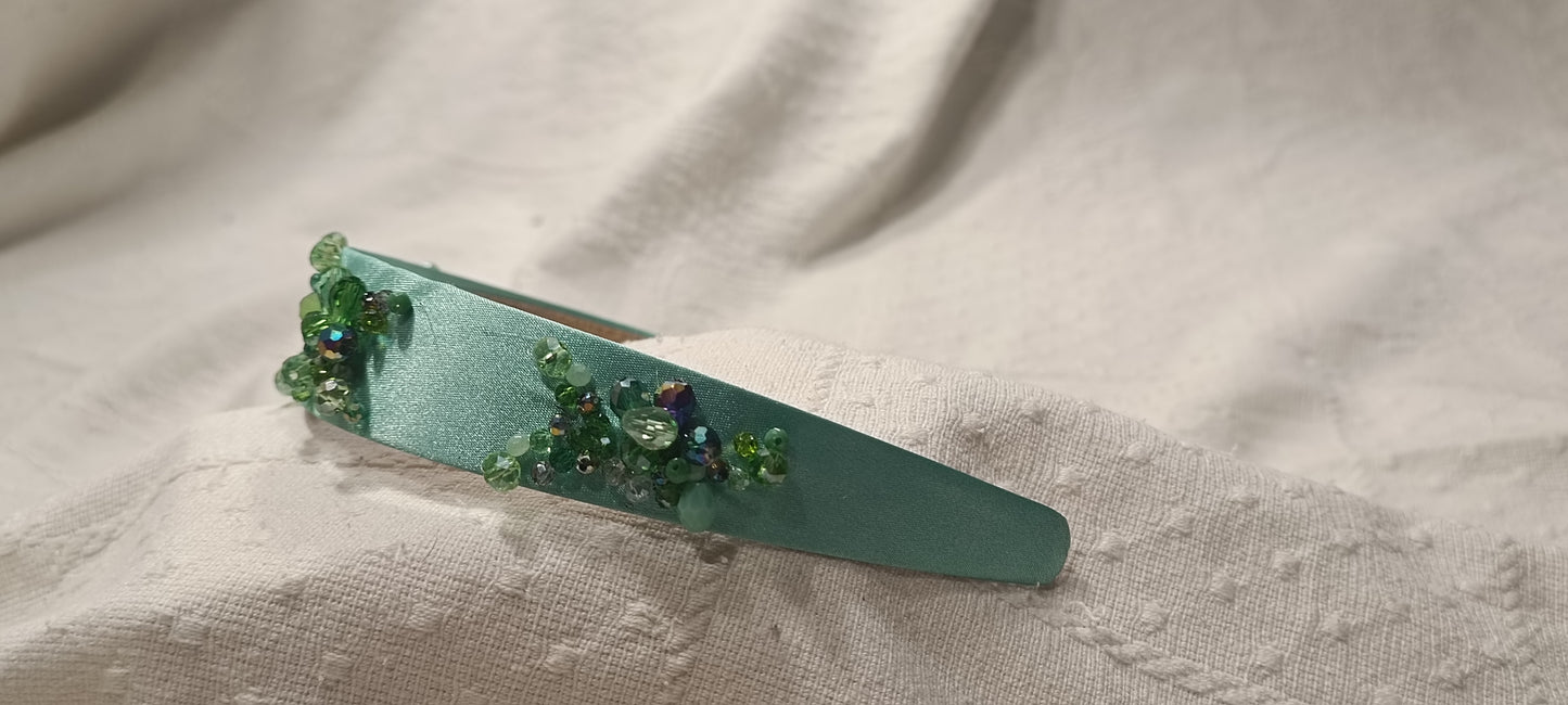 Diadema Araña Verde
