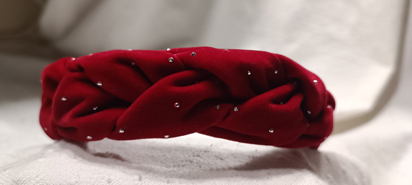 Diadema Topos Plateados