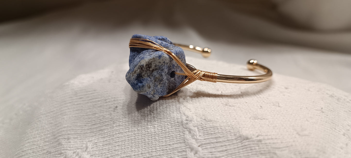 Pulsera-Brazalete Sodalita