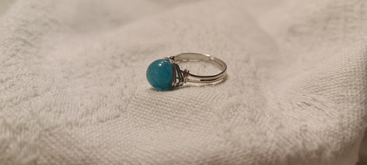 Anillo Ágata Azul