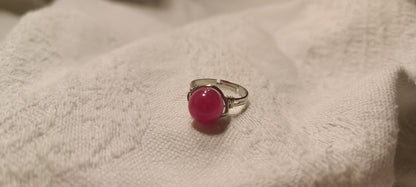 Anillo Ágata Magenta