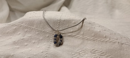 Colgante Aro Azul