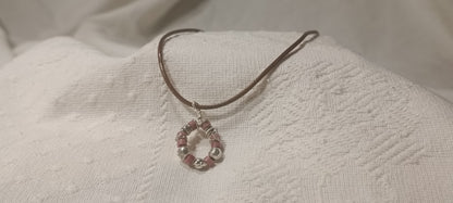 Colgante Aro Rosa