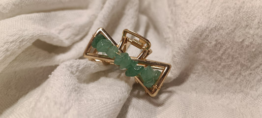 Pinza Aventurina Verde