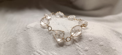 Pulsera Cuarzo Blanco