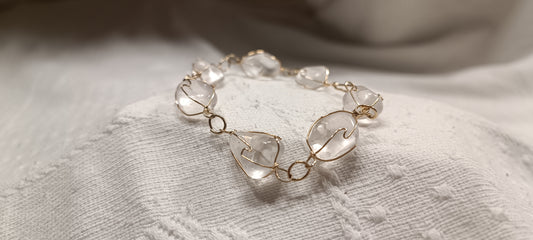 Pulsera Cuarzo Blanco