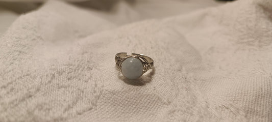 Anillo Cuarzo Gris