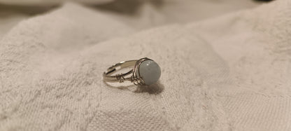 Anillo Cuarzo Gris