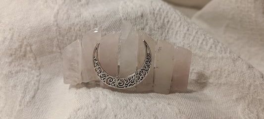 Pasador Cuarzo Rosa