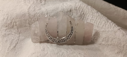Pasador Cuarzo Rosa
