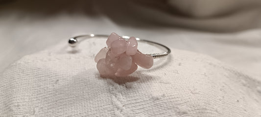 Pulsera Cuarzo Rosa