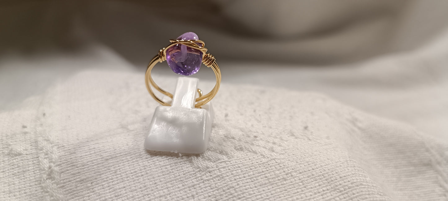 Anillo Amatista