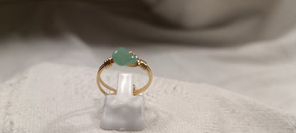 Anillo Aventurina Verde