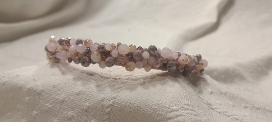 Diadema Joya Mini Rosa