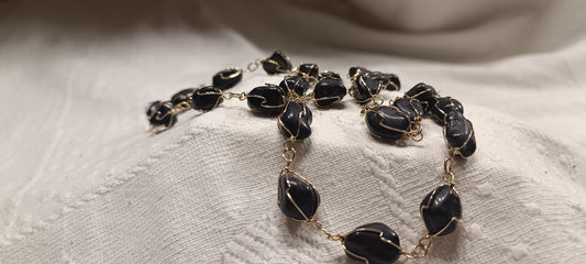 Collar Obsidiana.