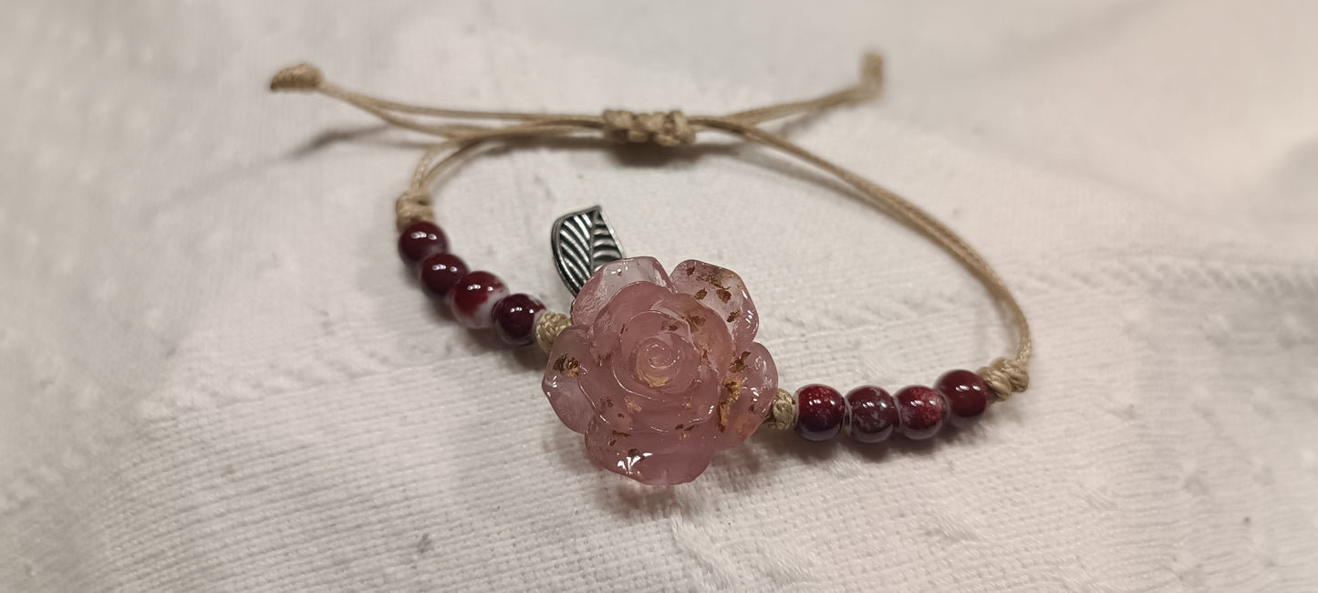 Pulsera Garnet Rose